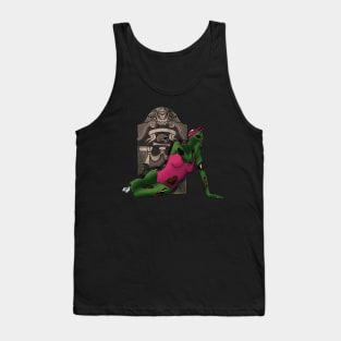 Zombie Pin Up Girl Tank Top